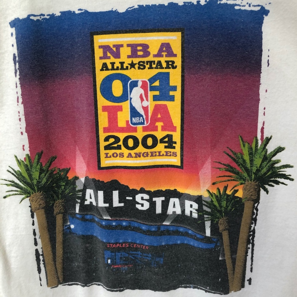 Vintage NBA All-Star Tee, Los Angeles 2004, Kobe